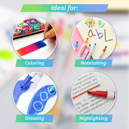 🎨Color Changing Marker Pen - Create 3D Lettering or Write Secret Messages