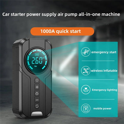 🚗AirOmn™ Smart Multipurpose Air Compressor - Jump Starters - Battery Charging Systems