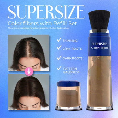 ✨Supersize Color Fibers with Refill Set✨